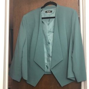 NWT- Nine West green blazer. Plus size